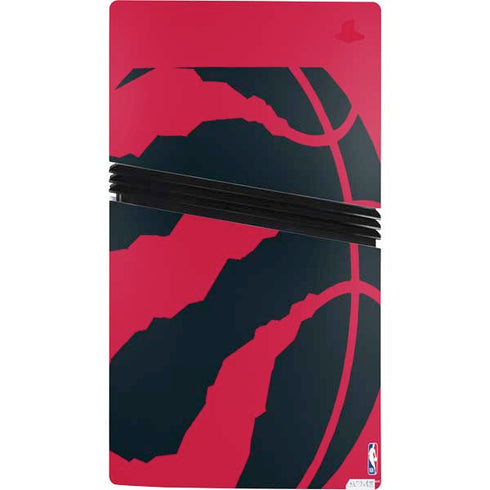 NBA Toronto Raptors Large Logo PS5 Pro Console Skin